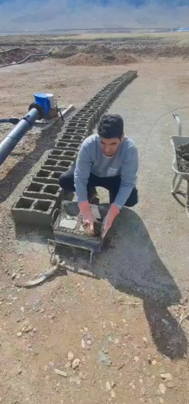 دستگاه بلوکه سیمانی